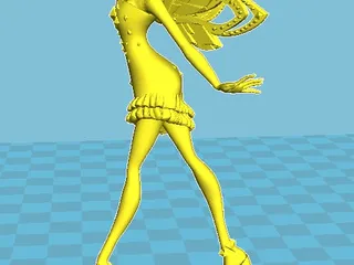 Figurita del personaje Winx by print3deasy com | Download free STL ...