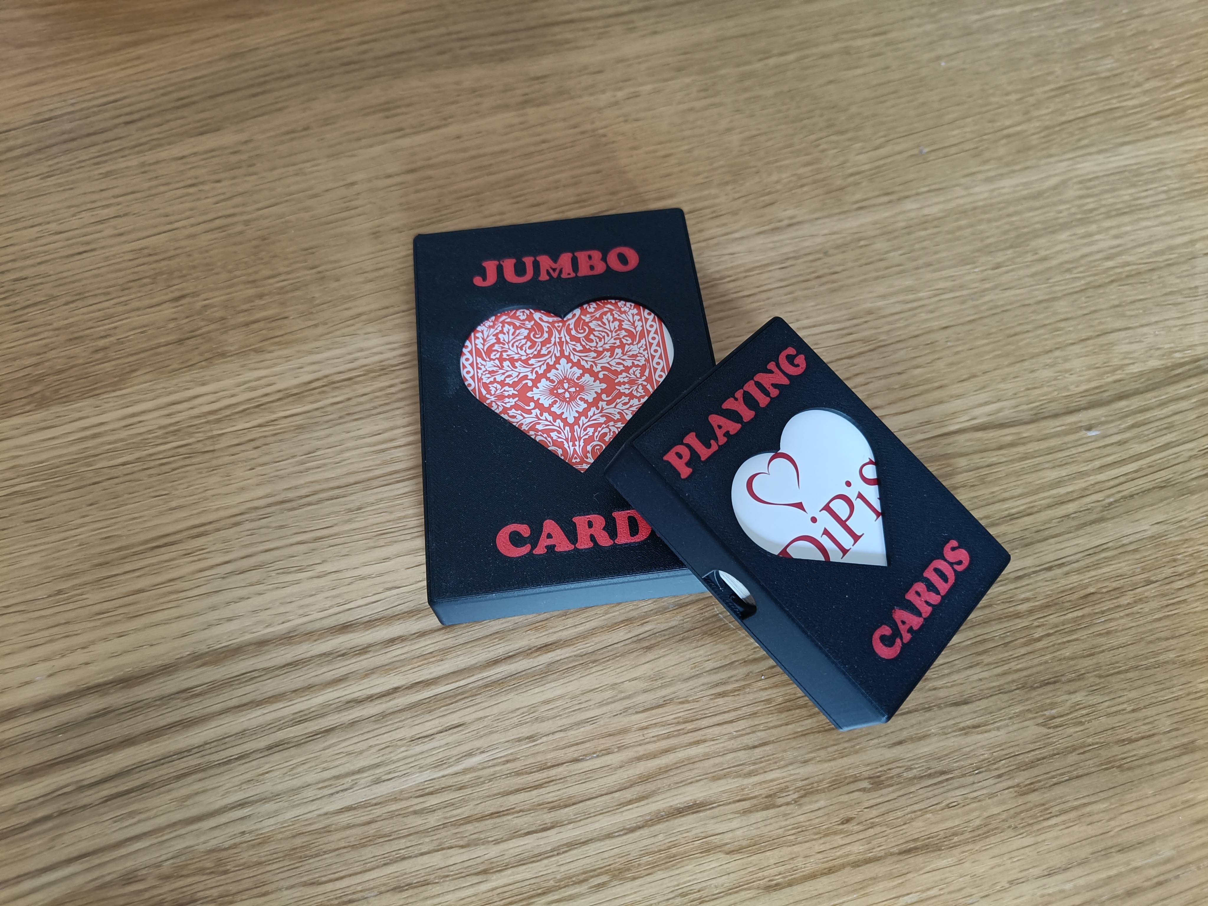 Card deck holder