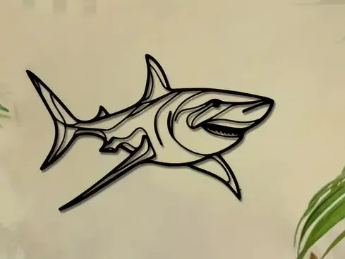 Shark - wall art