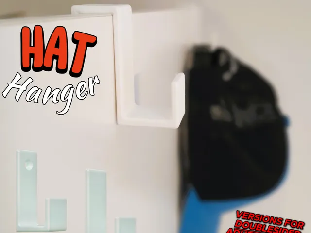 Closet Door Hanger for Baseball cap