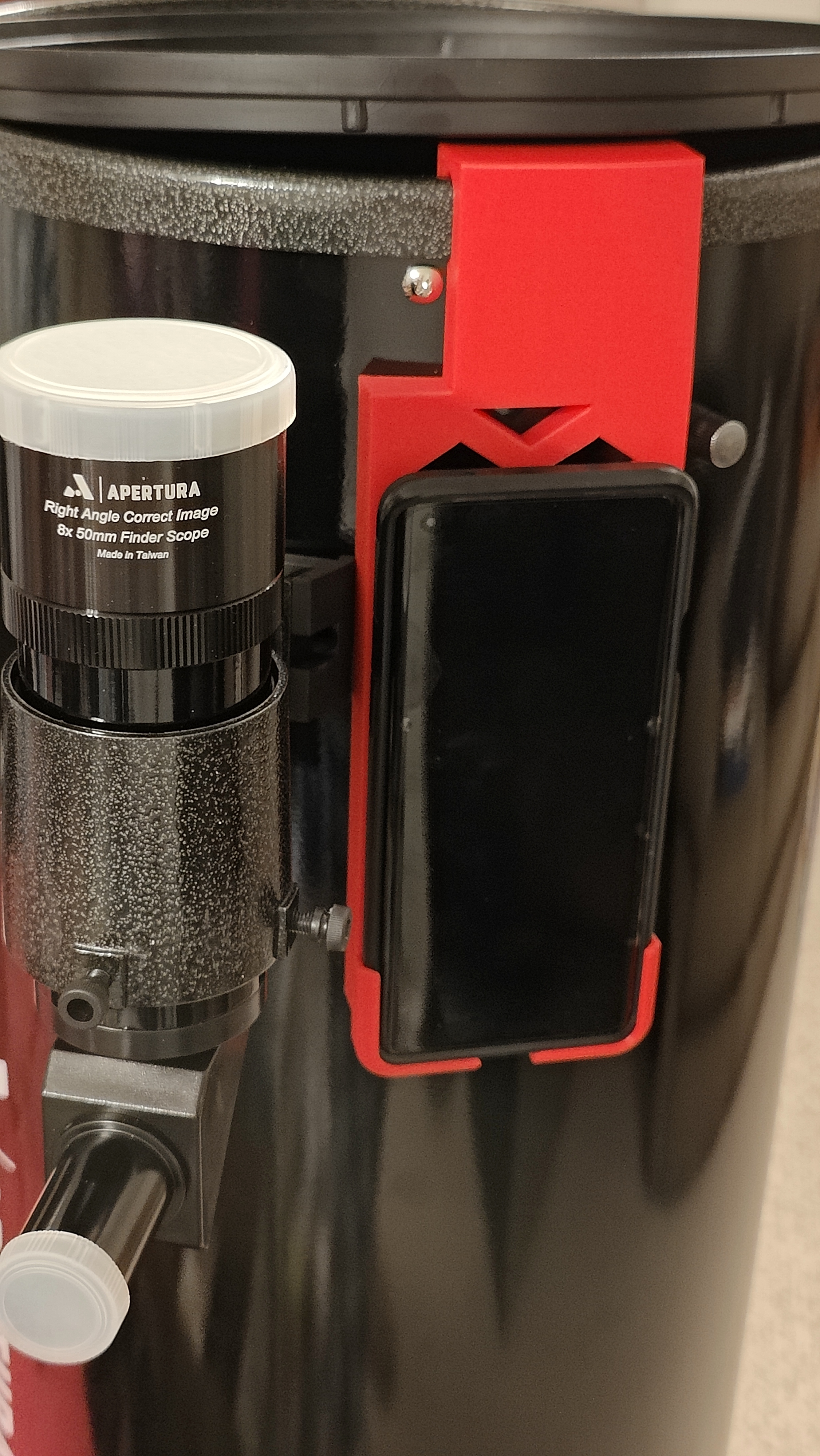 Phone mount for AstroHopper - 10" Newt