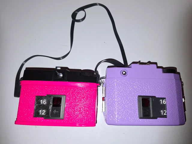 Holga/Diana slide cover for film window