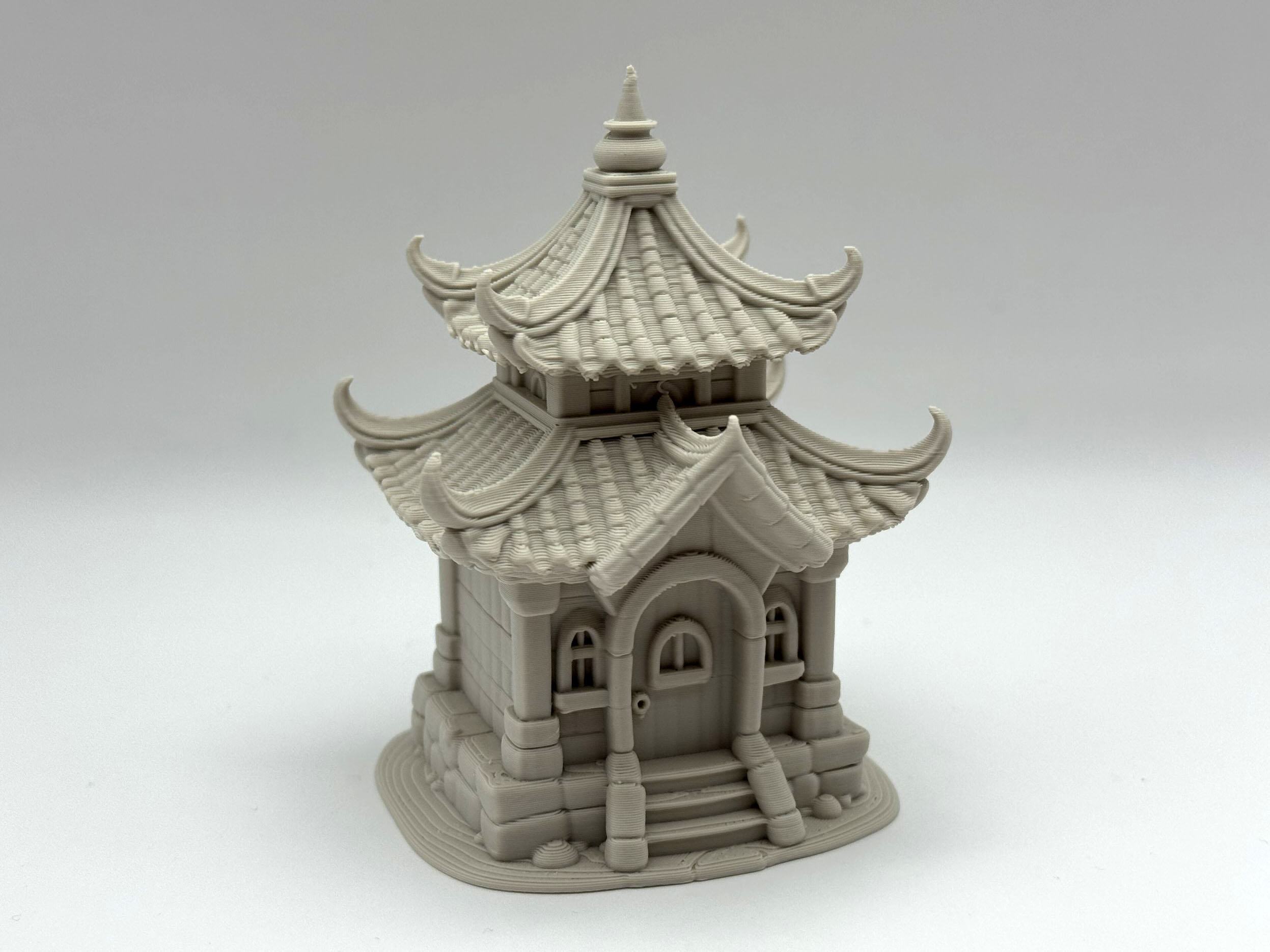 Buddhist Temple Miniature Diorama