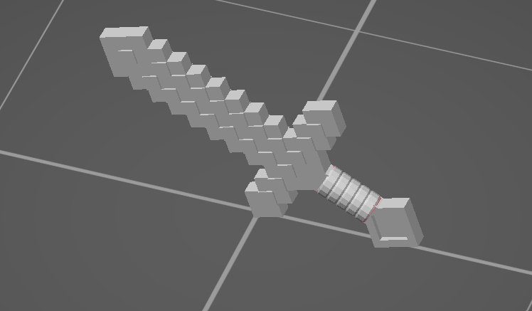 Lego Schwert aus Minecraft