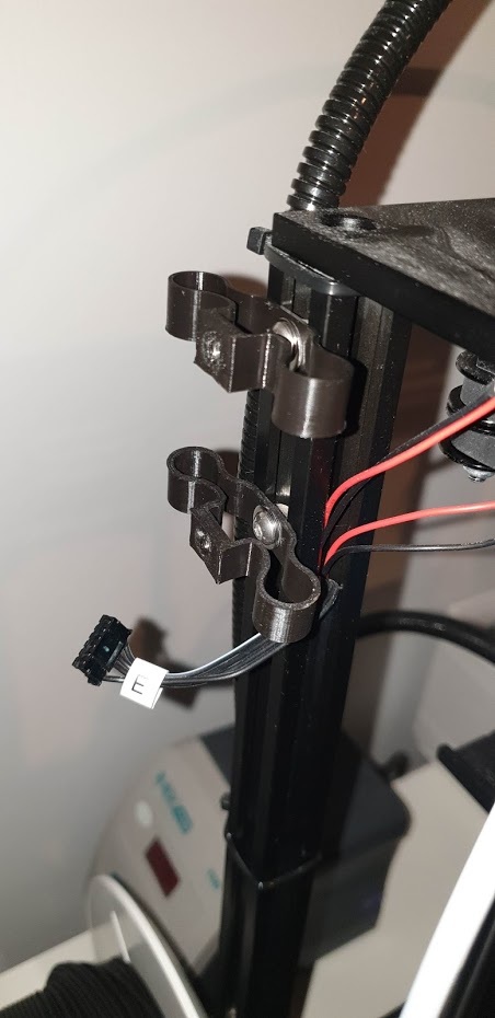 Bondtech extruder anti vibration metal profile mount