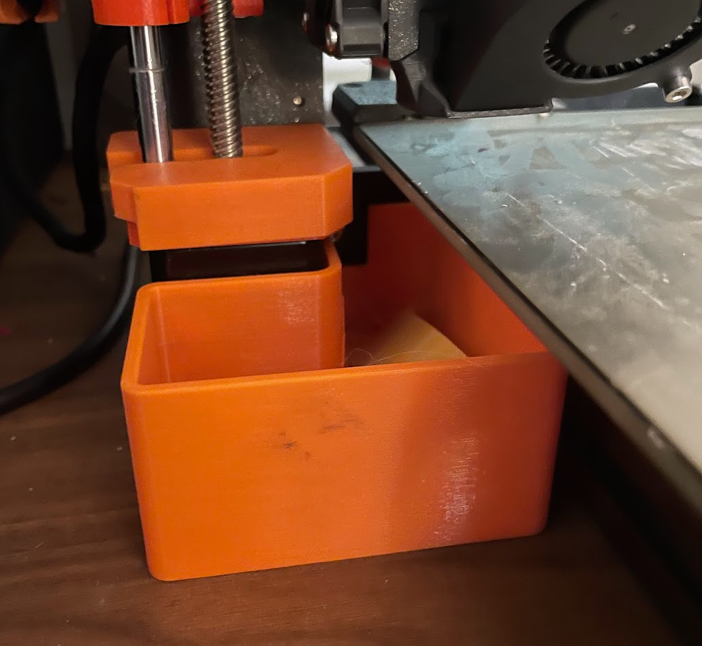 Filament Purge Collector Prusa MK3S By PatricktheBiosteamist filament-purge-collector-prusa-mk3s-by-patrickthebiosteamist