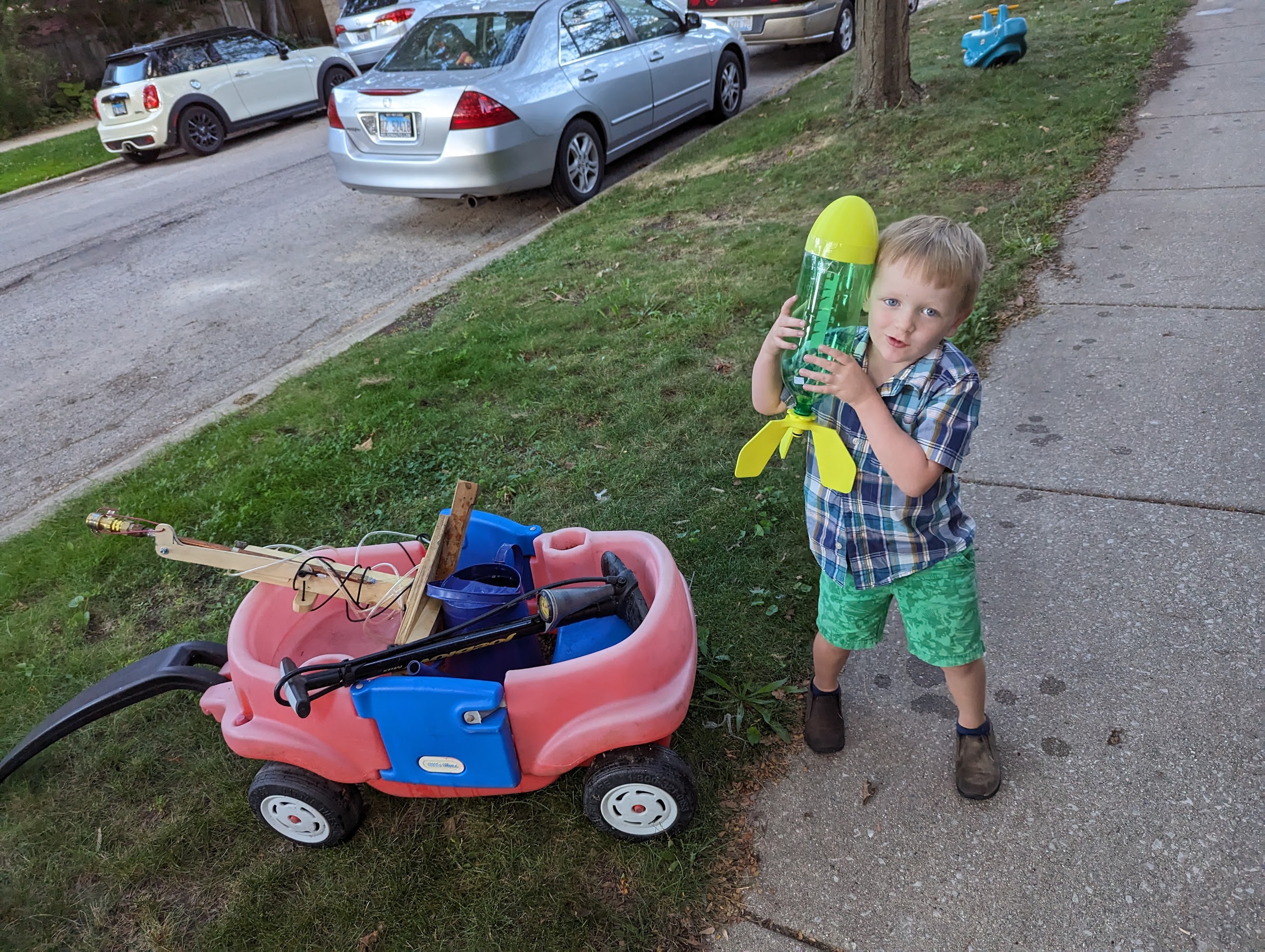 Gardena pop bottle water rocket by sage | Download free STL model | Printables.com