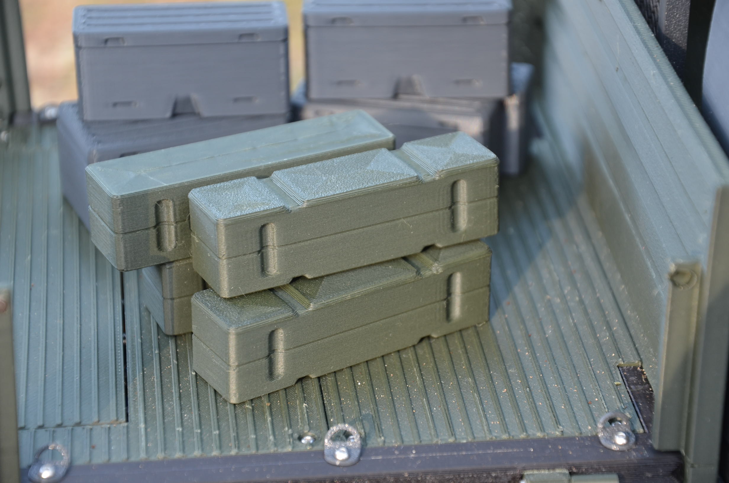 Miniatura 2 do modelo 3D Box Crate Scale 1/10