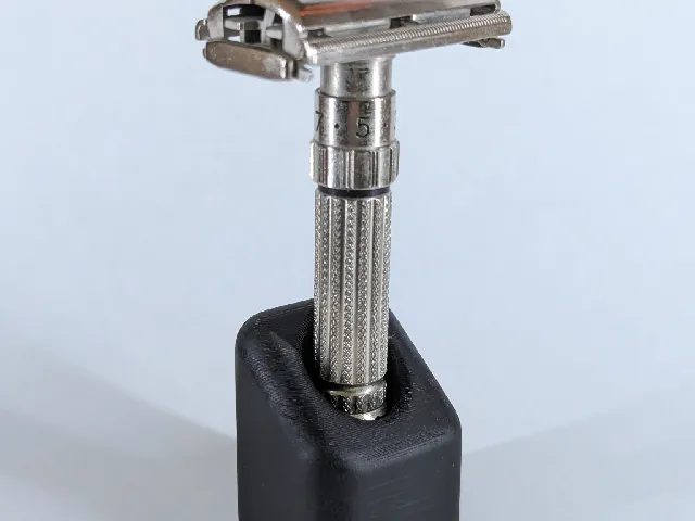 Gillette "Fatboy" Adjustable Safety Razor Stand