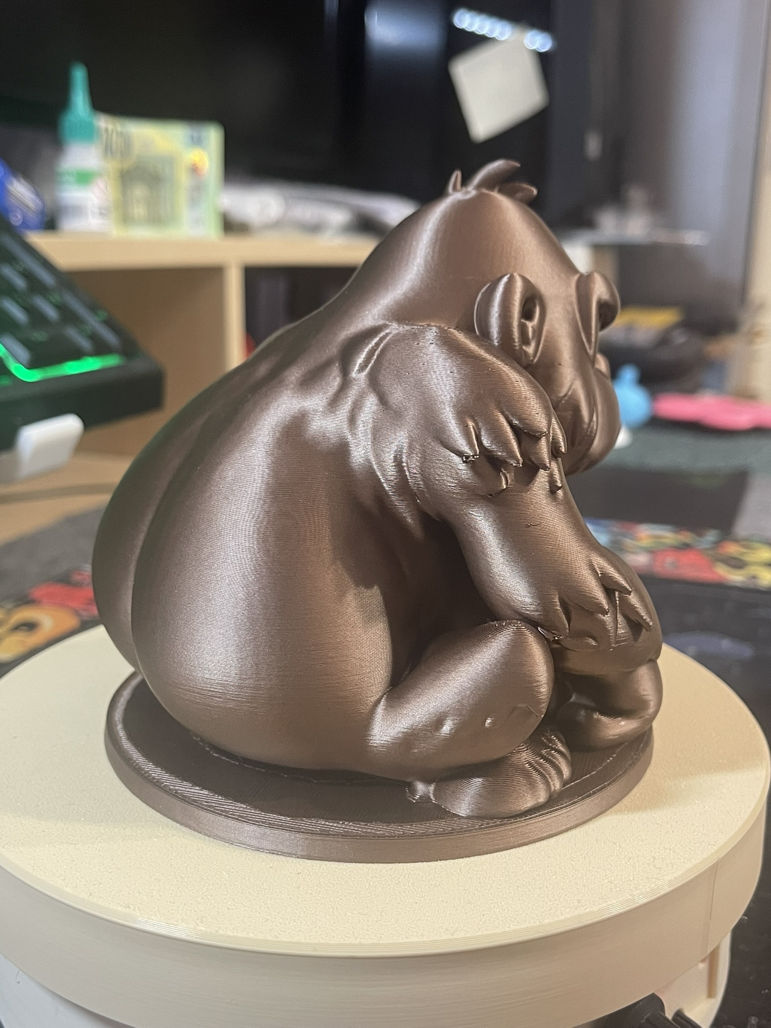 Miniatura 5 do modelo 3D Grumpy Gorilla - 2 sizes