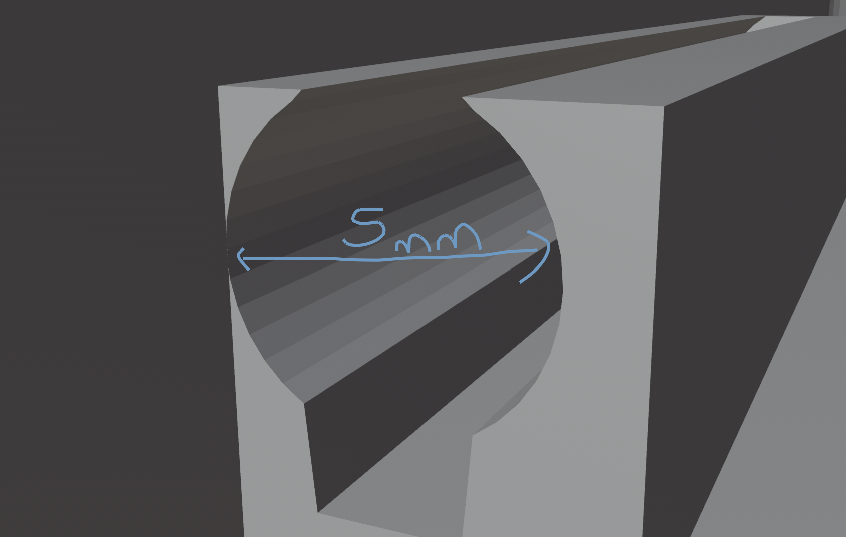 5mm Spring Mid Plate for 7 Segment Mechanical Counter, Version 3.0 3D model thumbnail