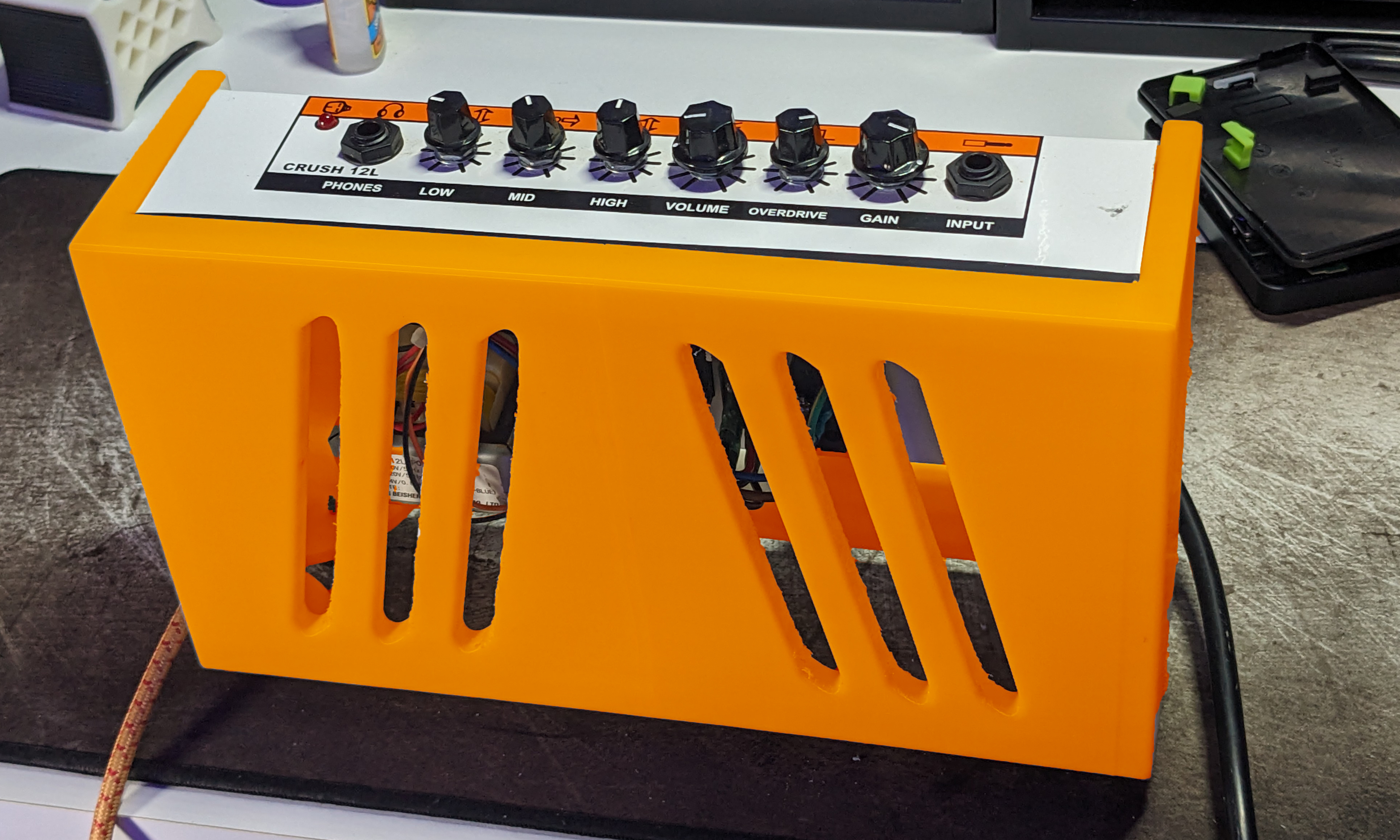 Orange Crush Practice Amp Shell — thumbnail 7