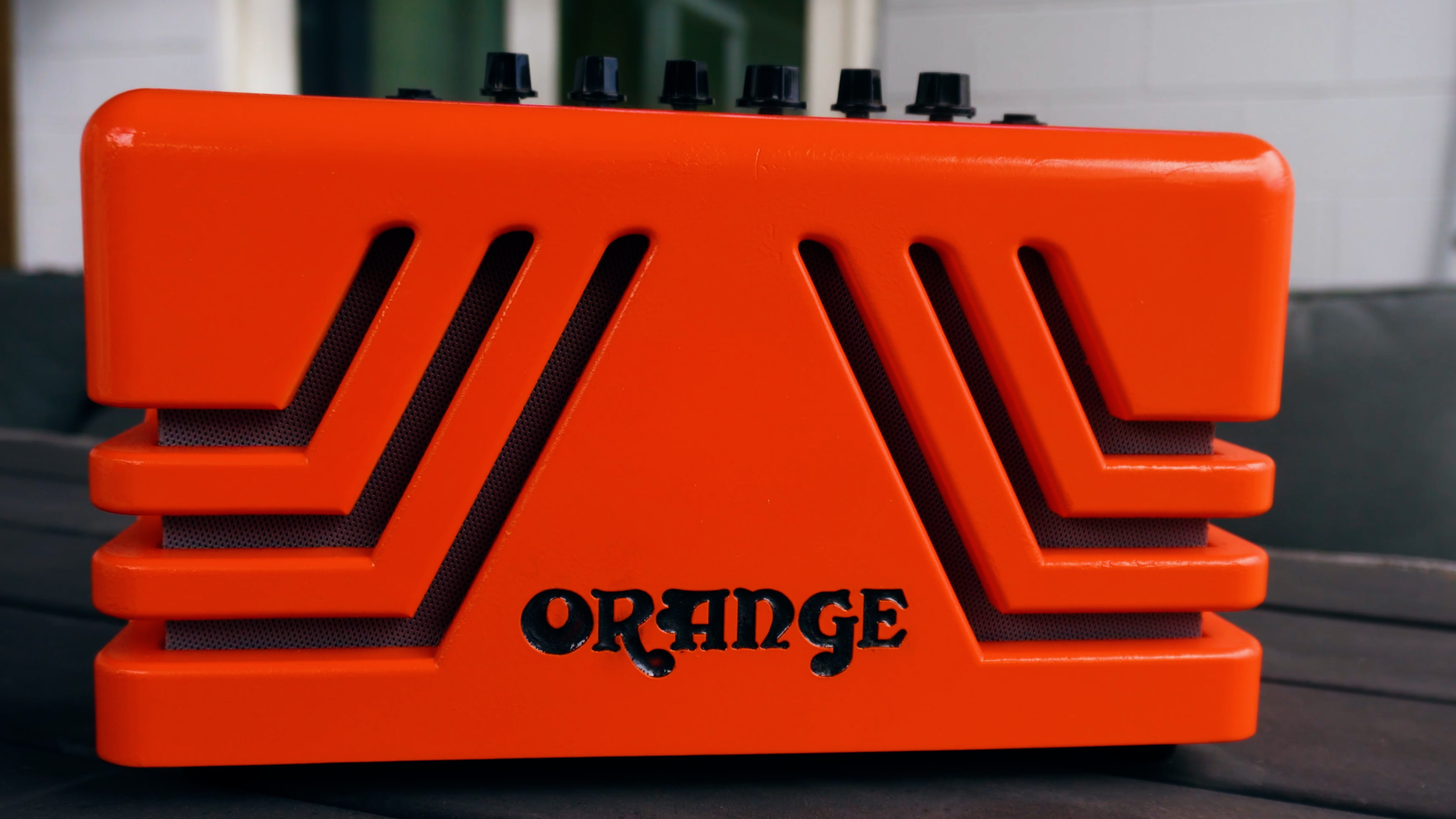 Orange Crush Practice Amp Shell — thumbnail 2