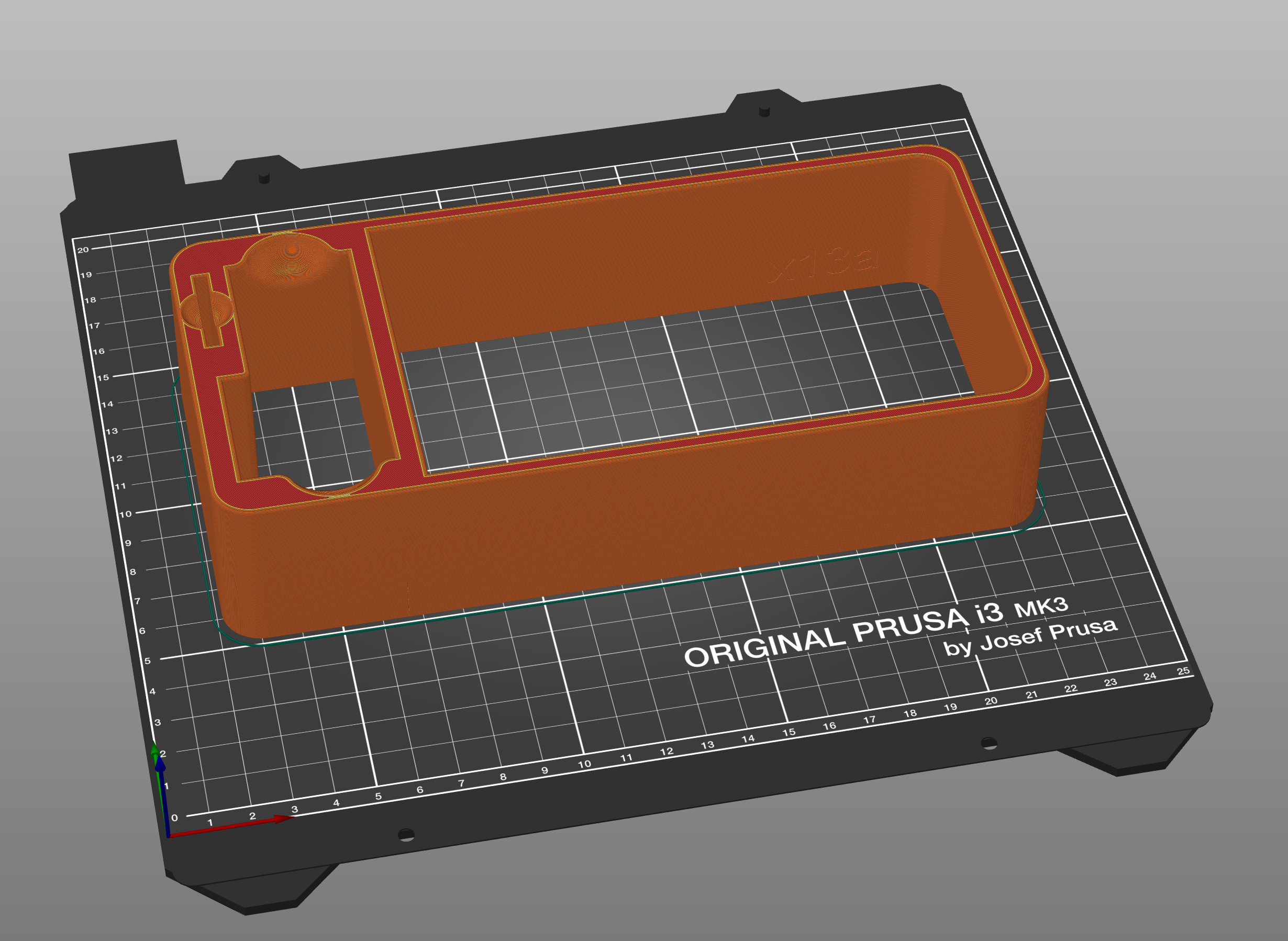 Gopro 9 + 10 Case Inlay / Organizer by x13a Download free STL model