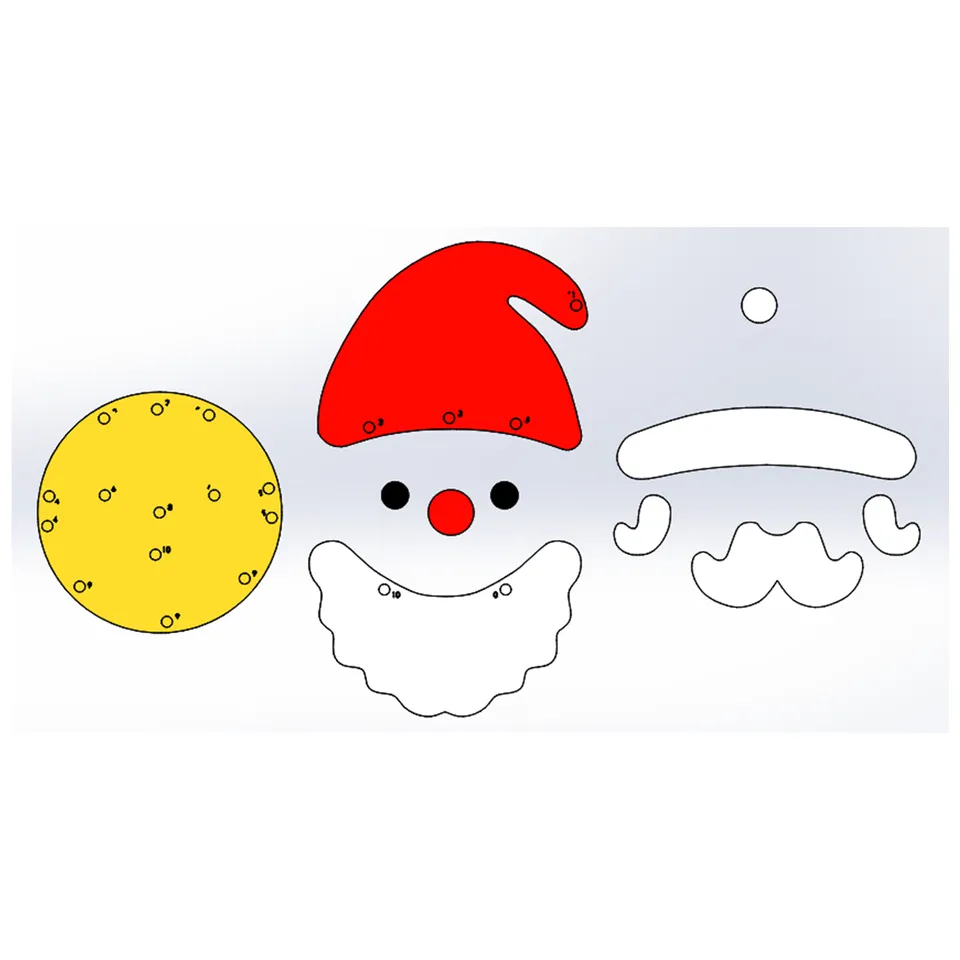 Santa to assemble by Armon | Download free STL model | Printables.com