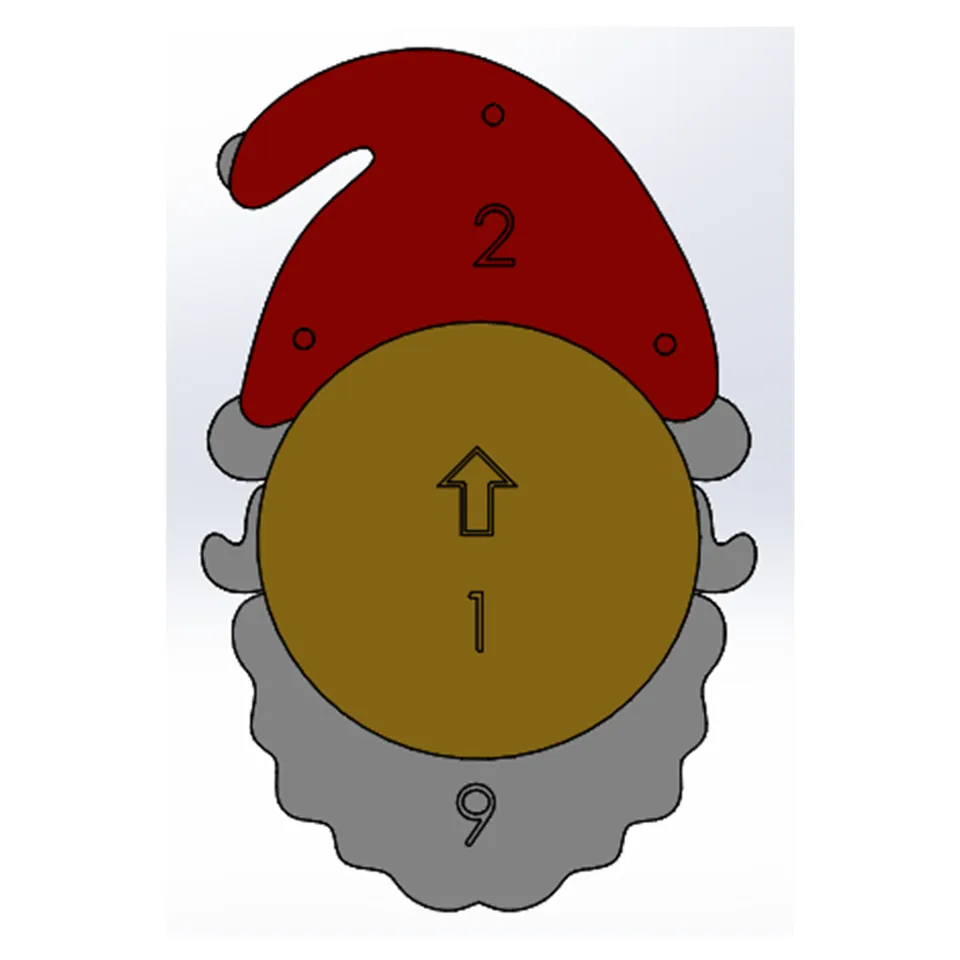 Santa to assemble by Armon | Download free STL model | Printables.com