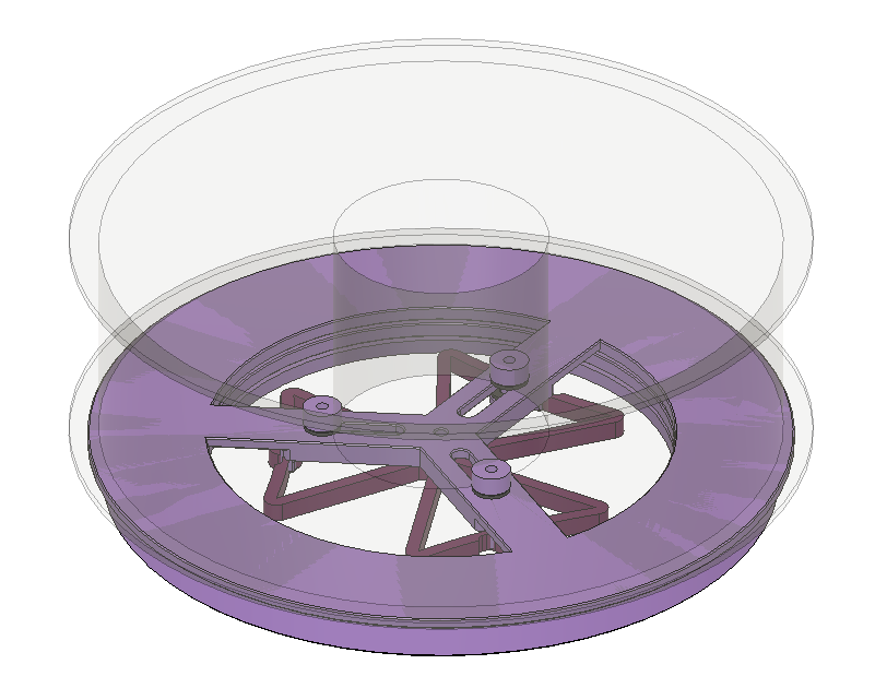 Universal Horizontal Spool Holder Doubles As A Lazy Susan By Halles Download Free Stl Model 1317