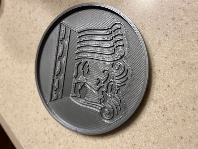 King Head Coaster