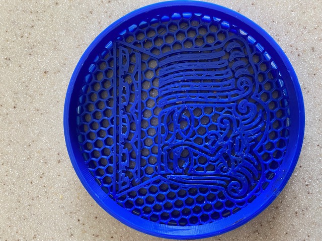 Miniatura 2 do modelo 3D King Head Coaster