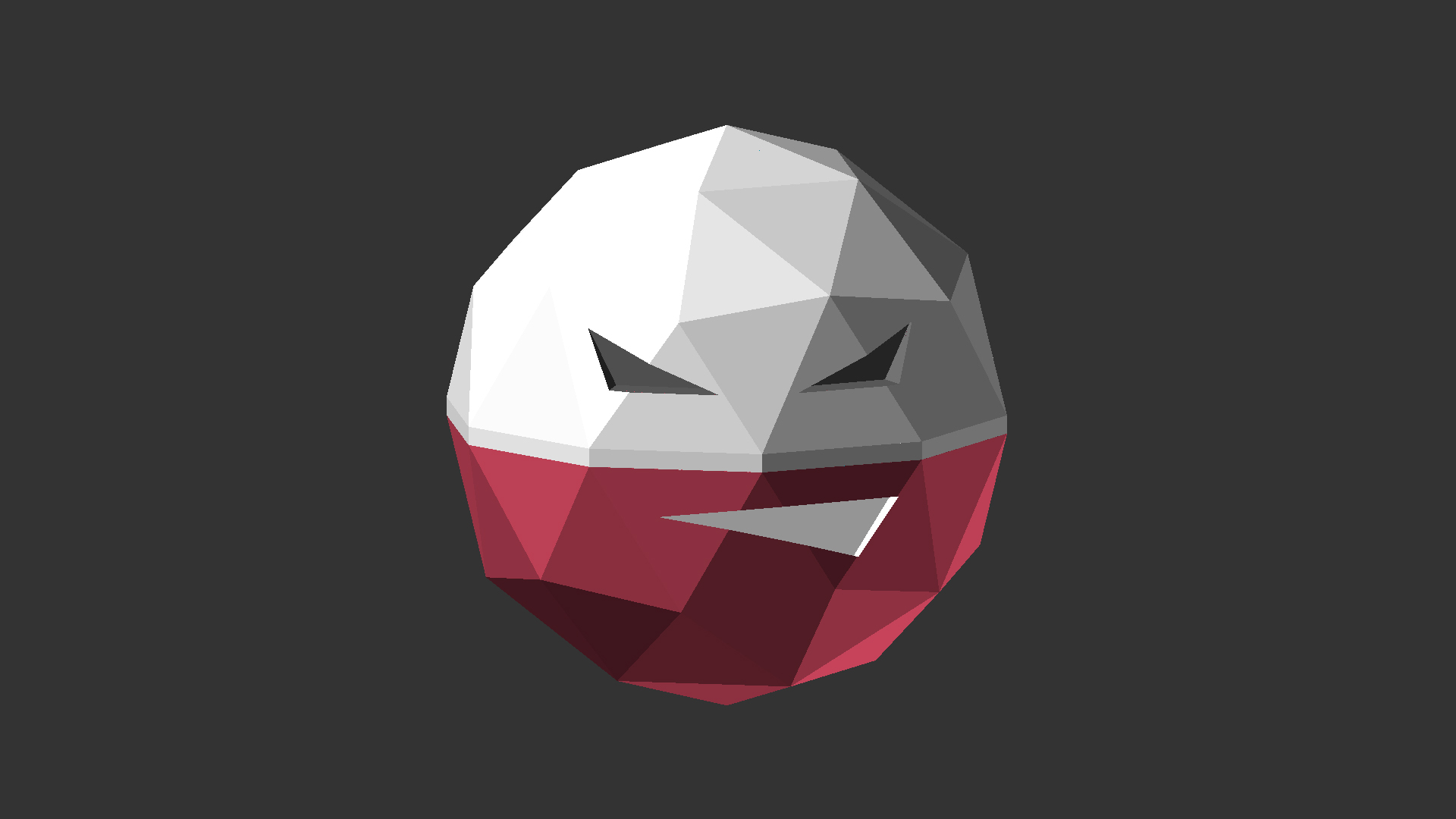 Miniatura 4 do modelo 3D Low-Poly Voltorb and Electrode