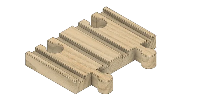 Brio Compatible Standard Double "A2" Straight Track
