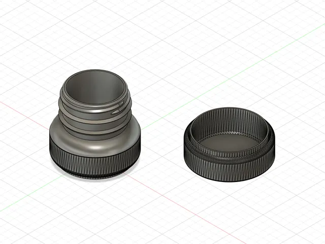 Bottle Cap Towel Roll Container