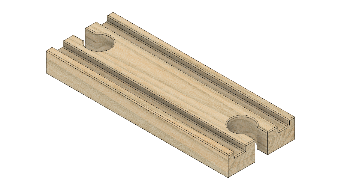 Brio Compatible Standard "C1" Straight Track