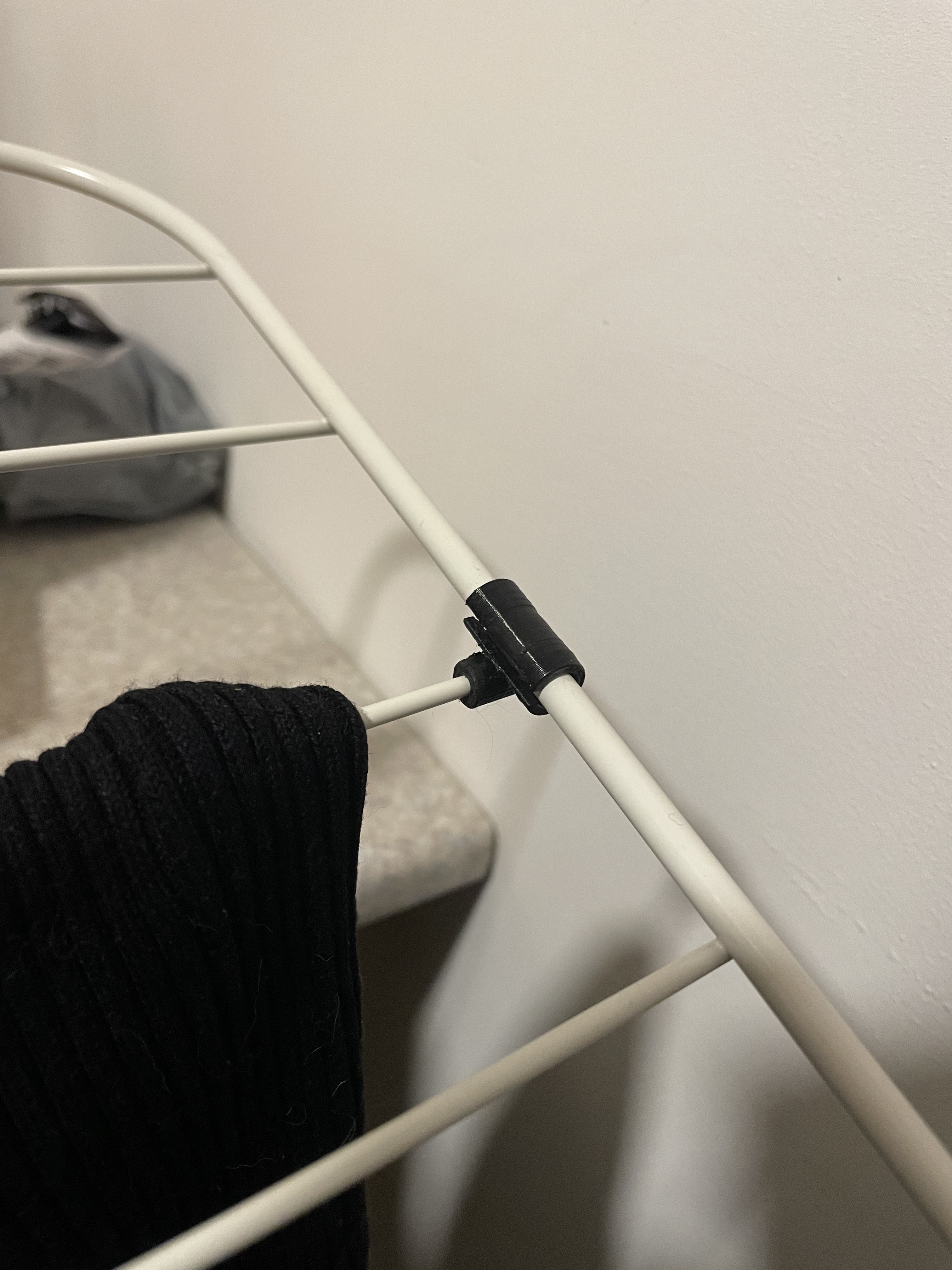 Ikea MULIG fix unsoldered rod from the frame