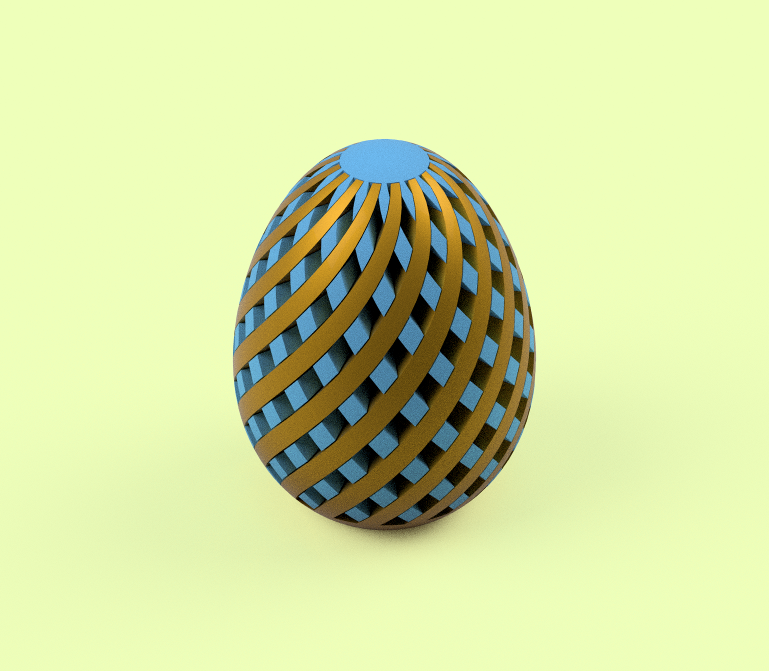 Spiral twist combining easter eggs — miniatura 18