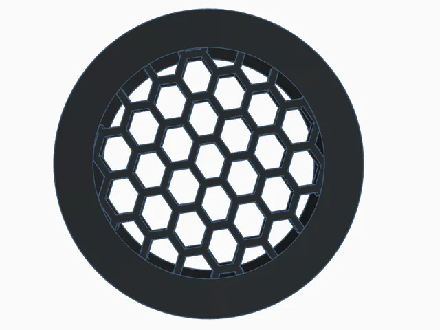 Round grill plug generator (hexagon)