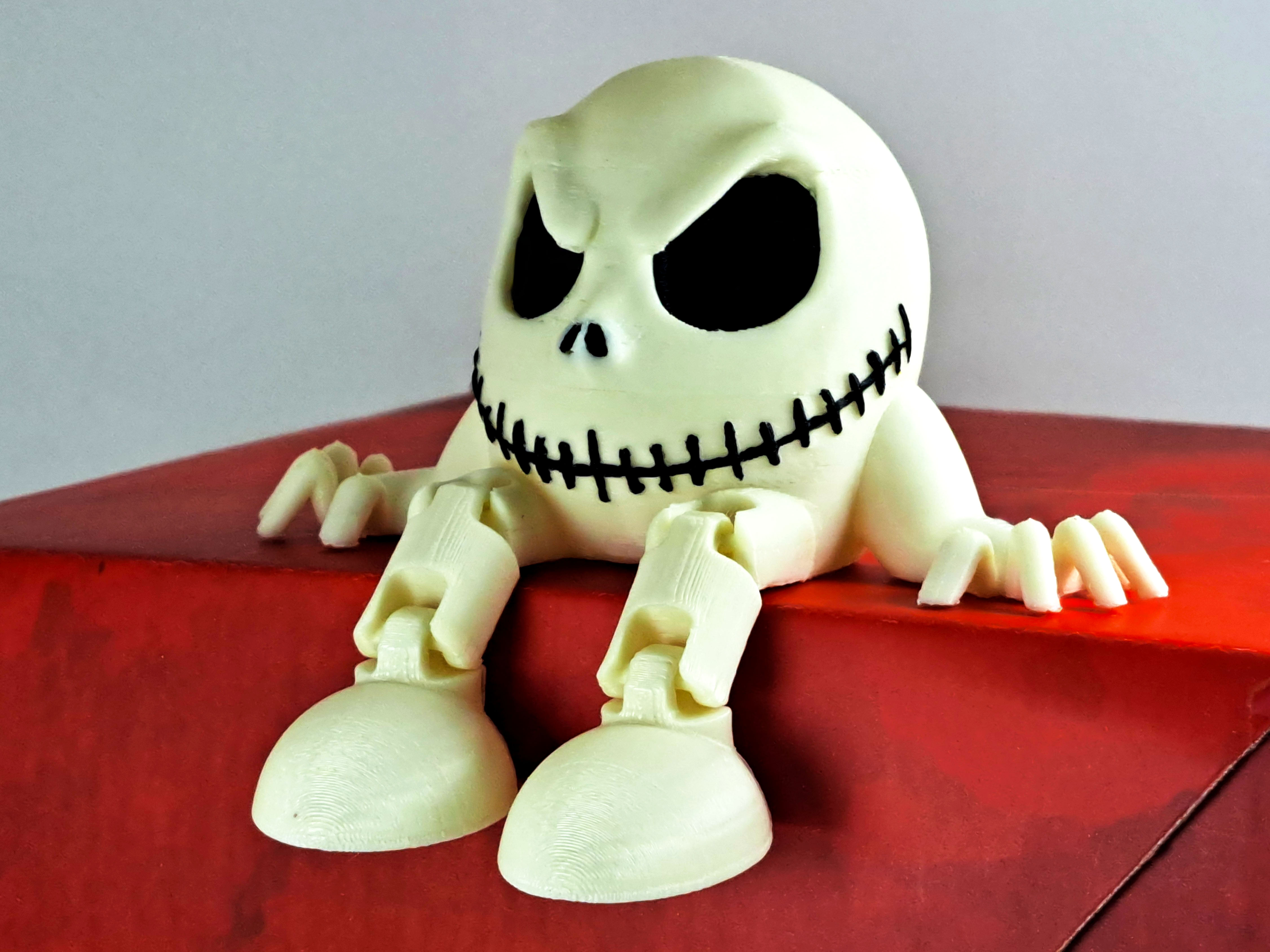 Articulated Jack Skellington - Halloween Flexi Cute Body