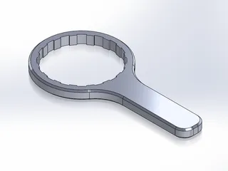 Key for 70mm dia canister cap by BTF Crafts | Download free STL model ...
