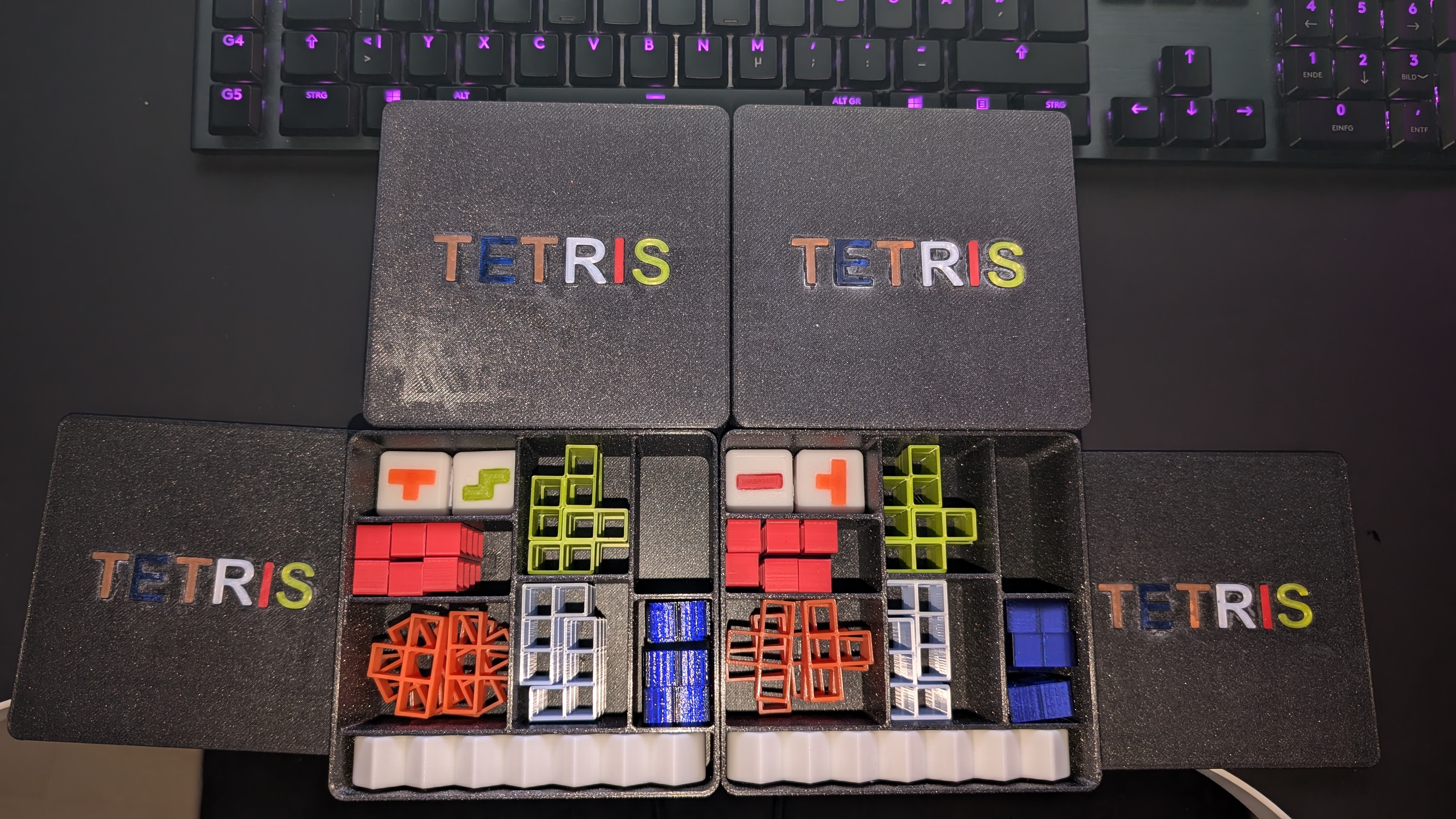 Box for Balance Tetris Storage 3D model thumbnail
