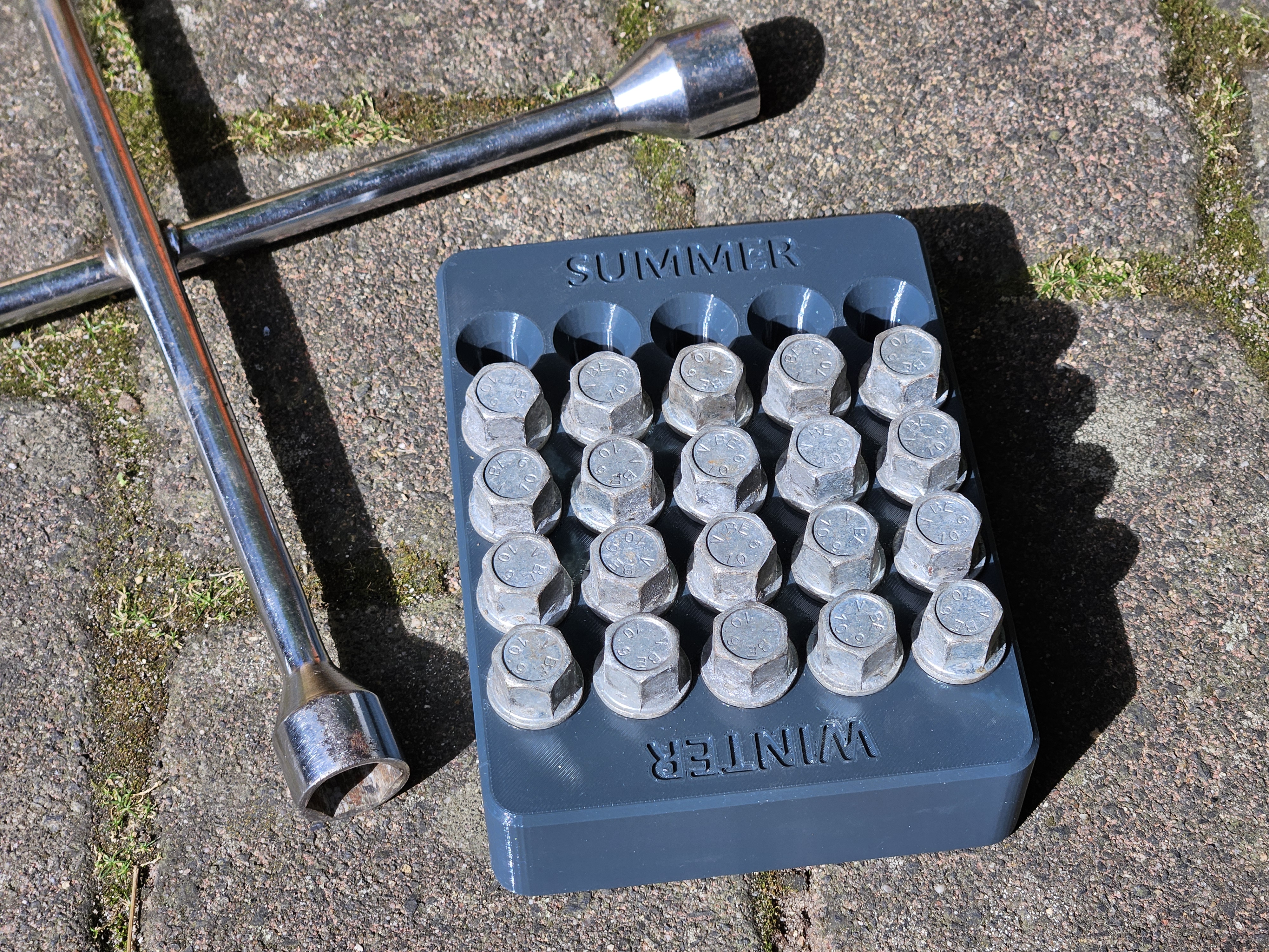 Summer Winter Wheel Bolt Box