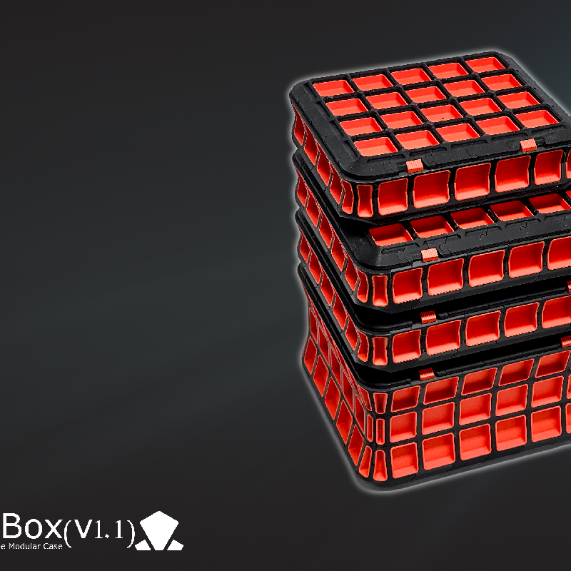 ModuBox - Gridfinity compatible, configurable, box by Darren Lynch ...