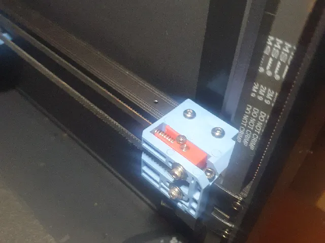 Sovol SV08 tensioner replacement with nuts instead of heat inserts
