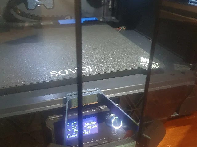 Sovol SV08 enclosure Door holder and humidity/temp gauge