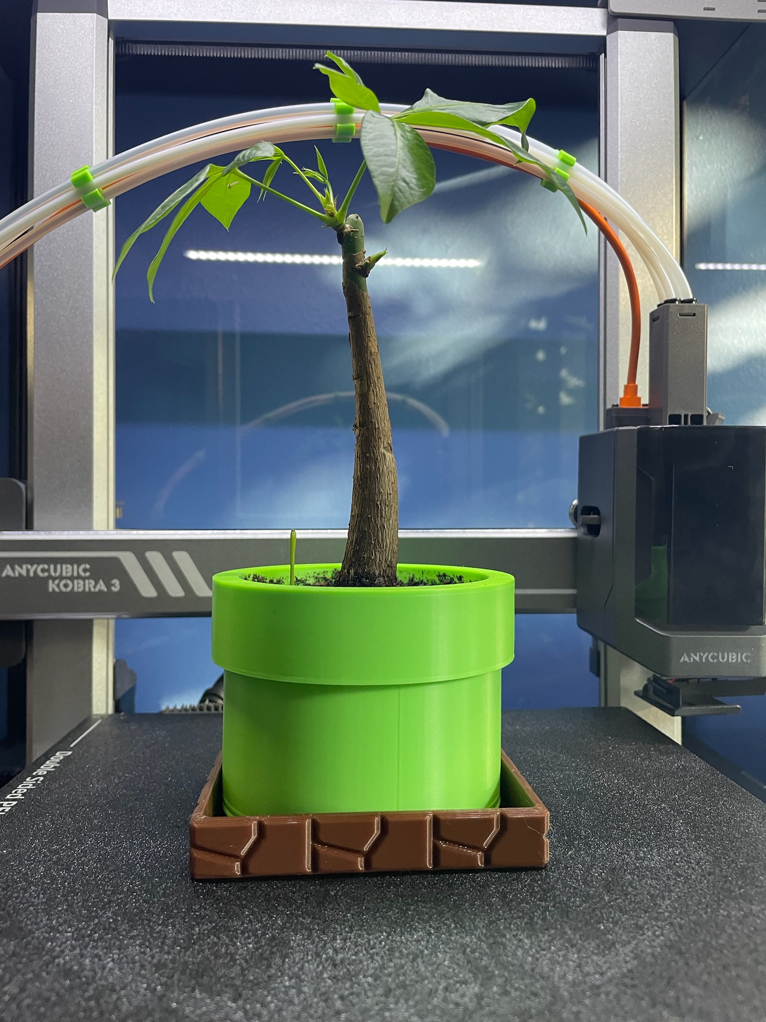 Super Mario Bros - XL Warp Pipe Planter Base