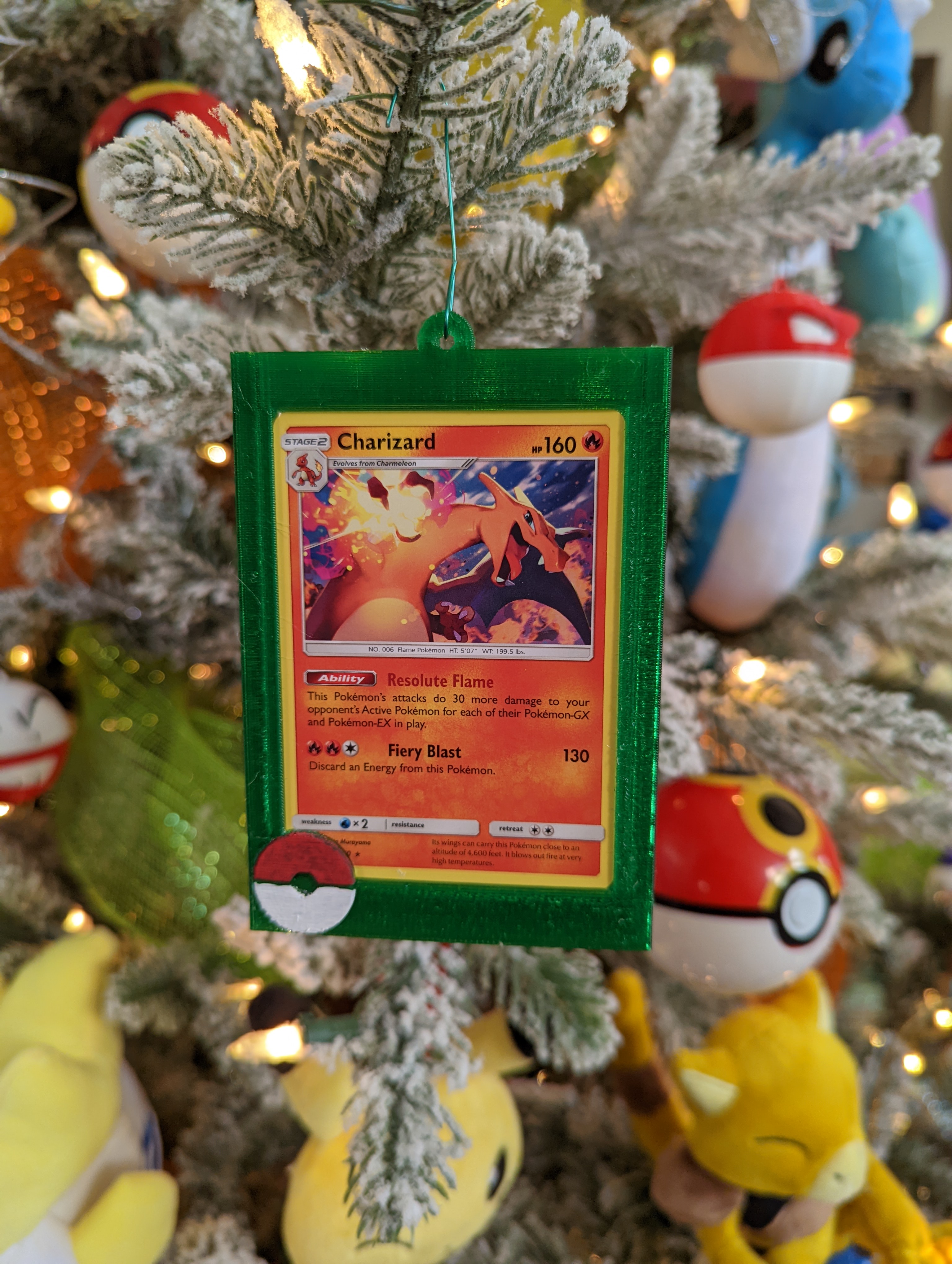 Pokemon Card Ornament