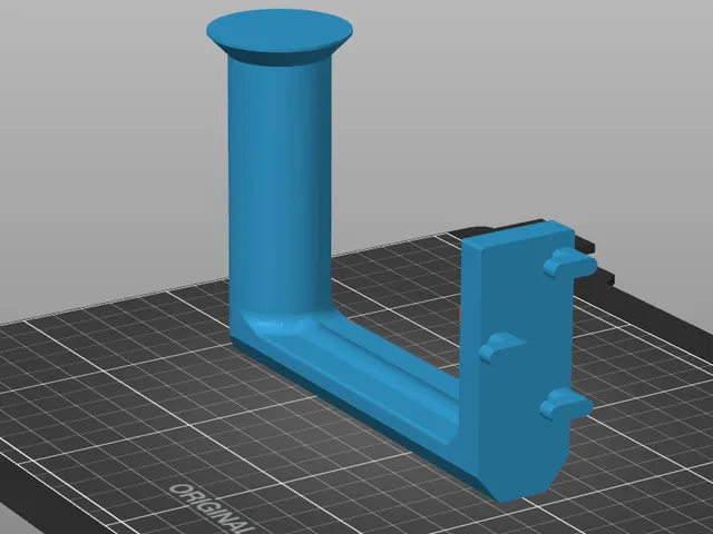 Ikea skadis spool holder