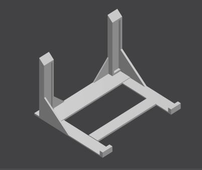 tablet stand 3d model free