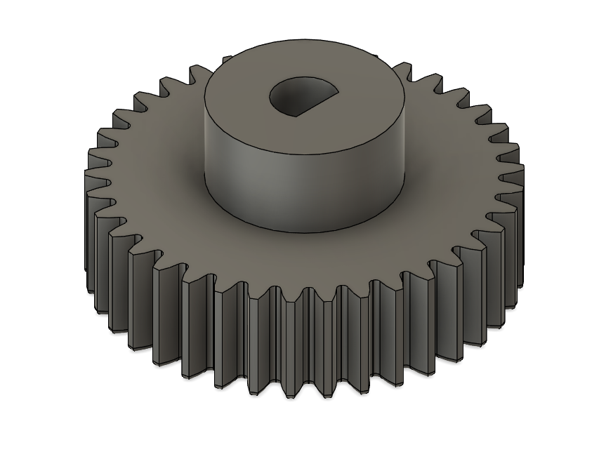 Higher Speed 37T 48P Pinion Gear for 1/10 RC Touring Car (Kyosho FZ02 compatible)
