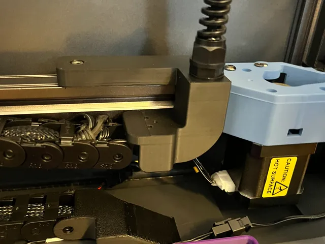 SV08 alternative cable chain mount with PG07 support