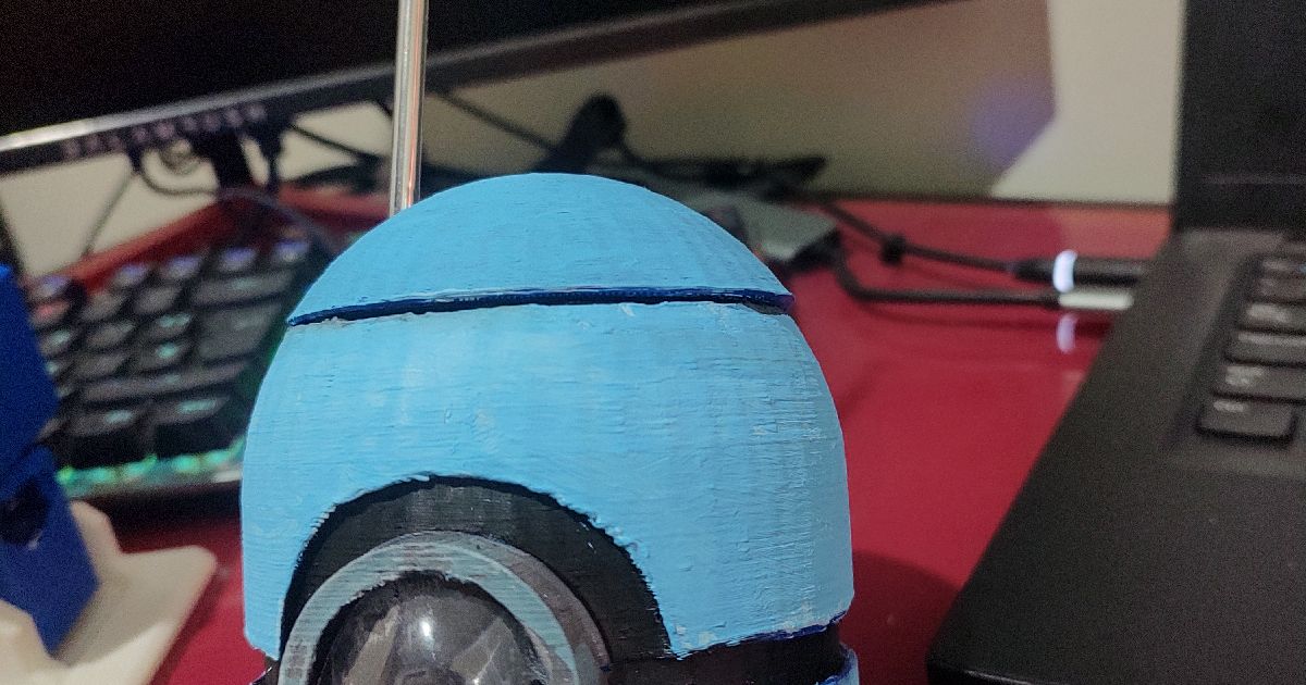 Droid Head for Electronic projects like Arduino / Robot Head Remix by ...