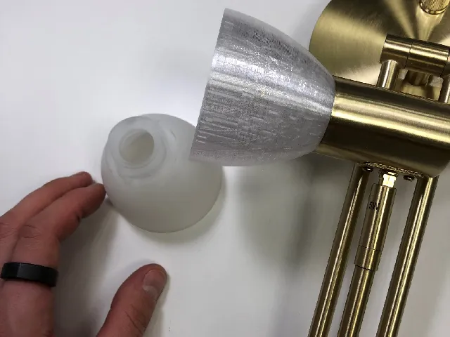 3D-Printed Transparent Lampshade Replacement for Night Lamp