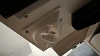 Bottle opener under desk
