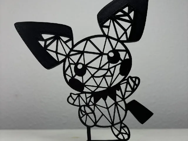 Geometric Pokémon Pichu