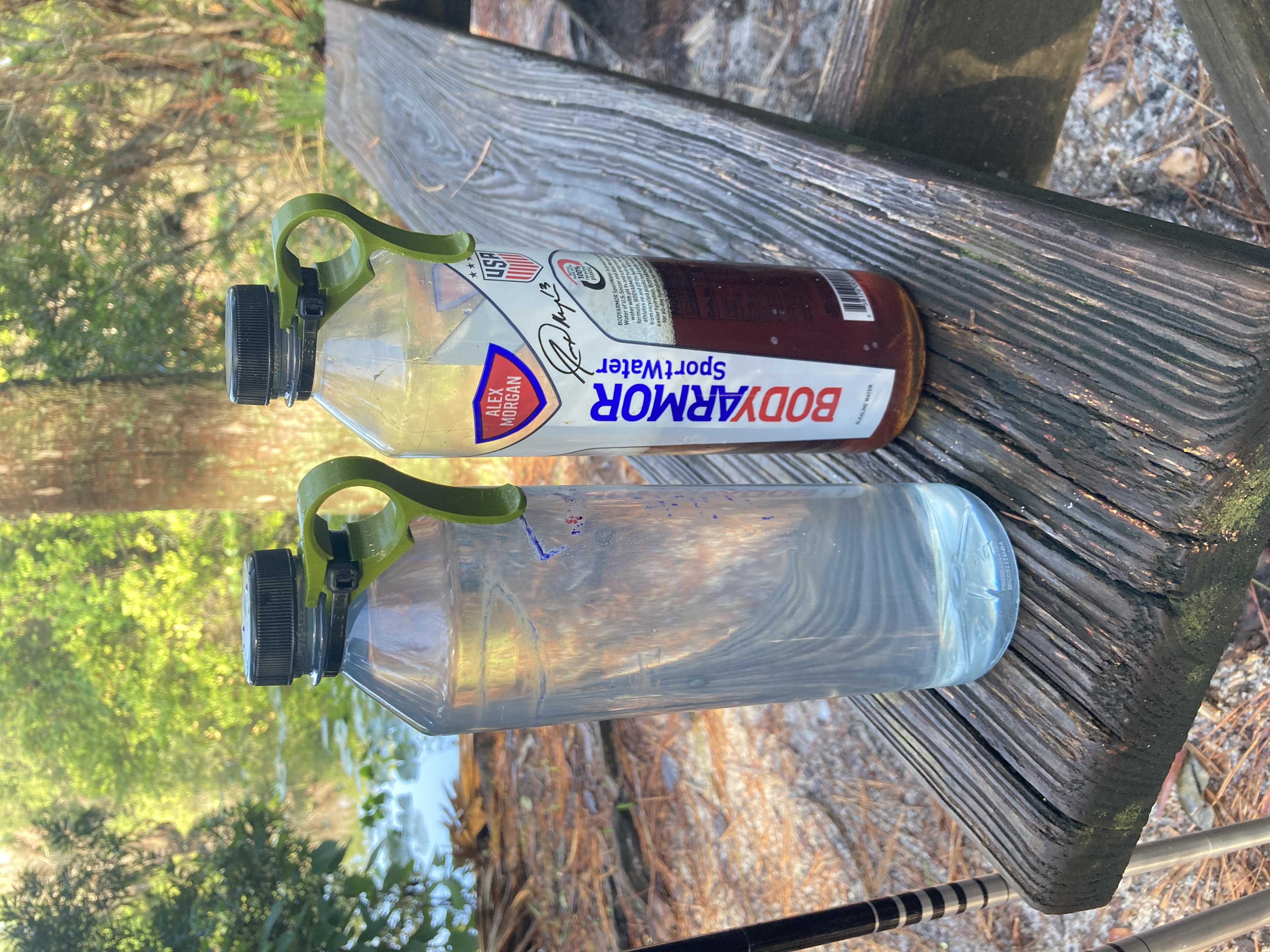 Ultralight Backpacking Waterbottle Loop/Hook — miniatura 3