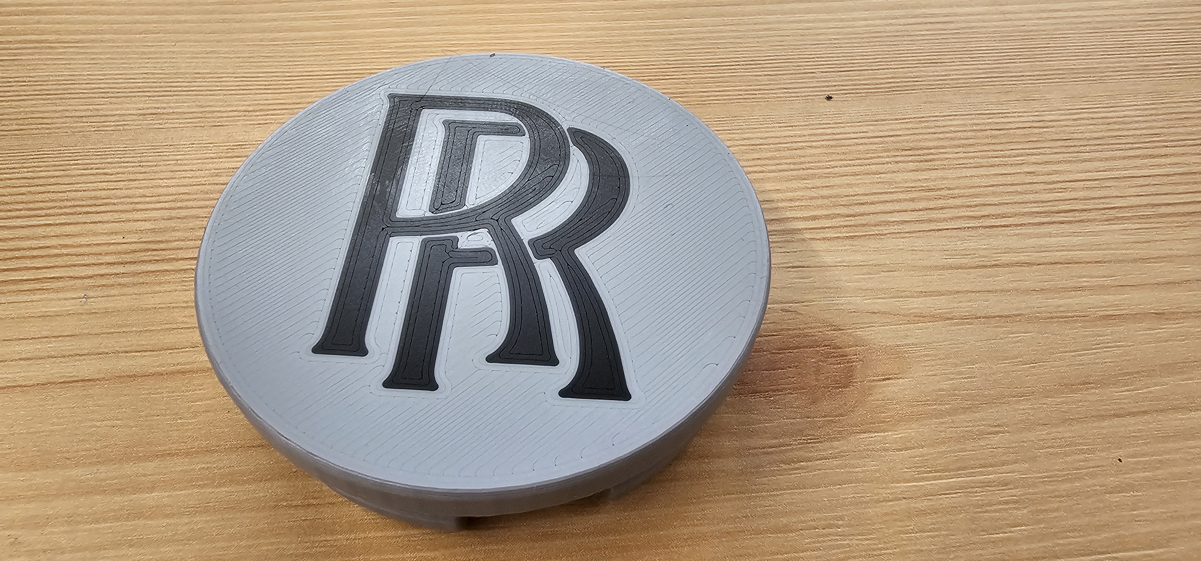 Radnabenabdeckung "Rolls Royce" for SMART 60 mm / Center Wheel Cap 'Rolls Royce' for SMART 60 mm