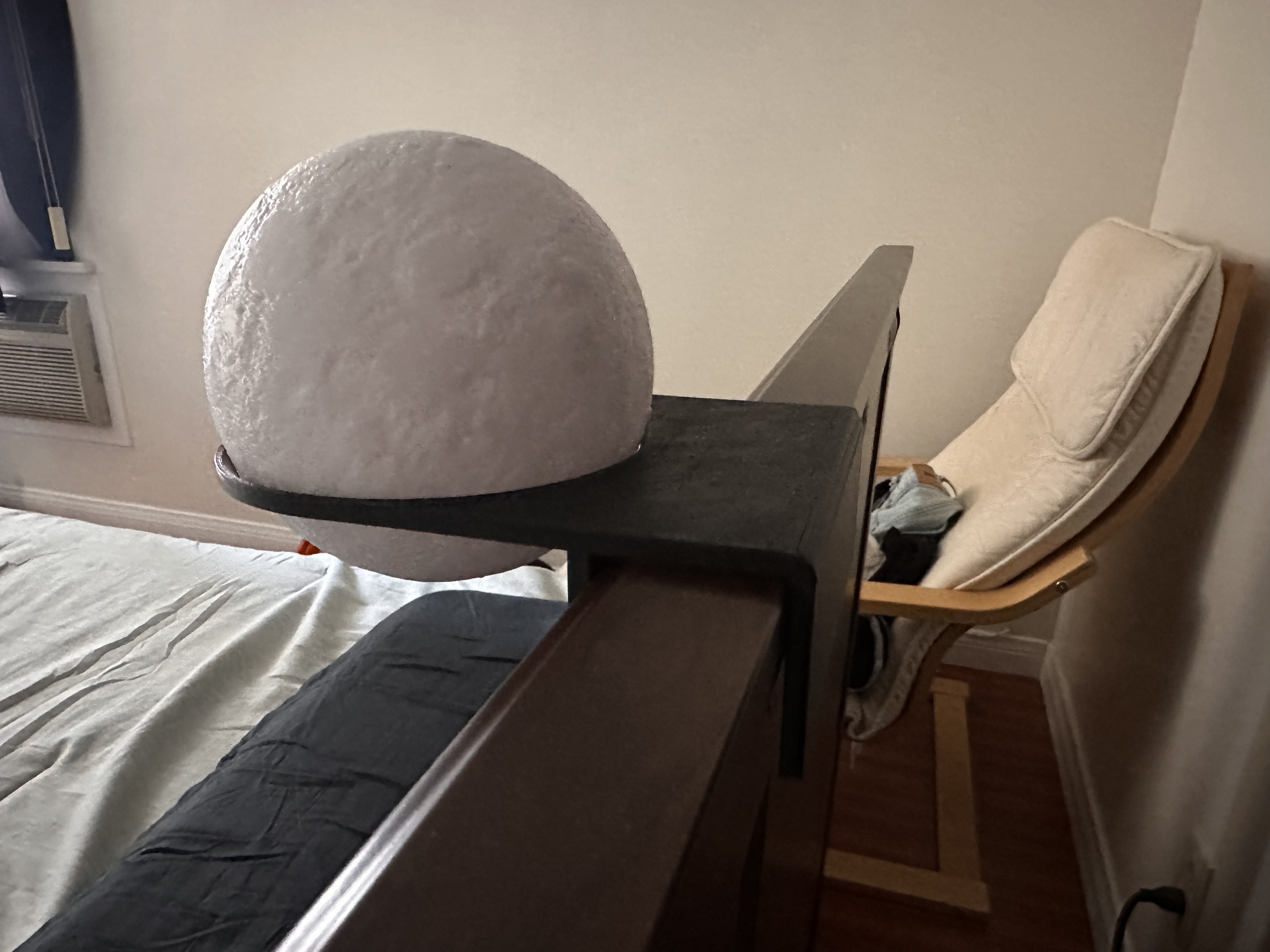 Moon Lamp 4.5" Headboard Base (IKEA Songesand)